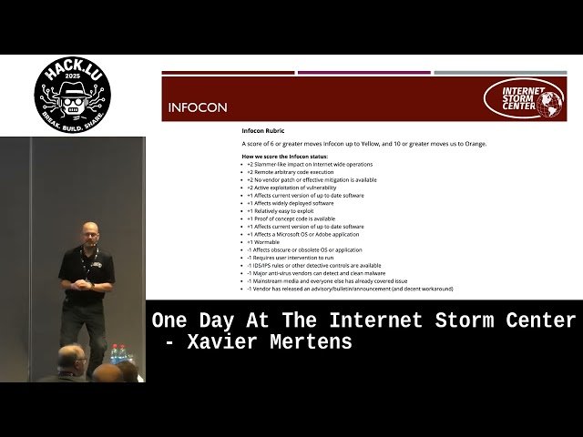 One Day at the Internet Storm Center
