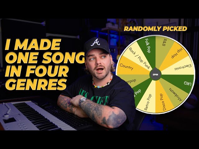Producing One Song in Four Different Music Genres - A Production Tutorial