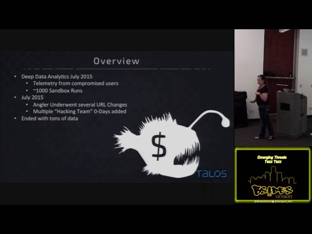 Emerging Threats in Cybersecurity: Post-Motown Analysis - BSides Detroit 2016