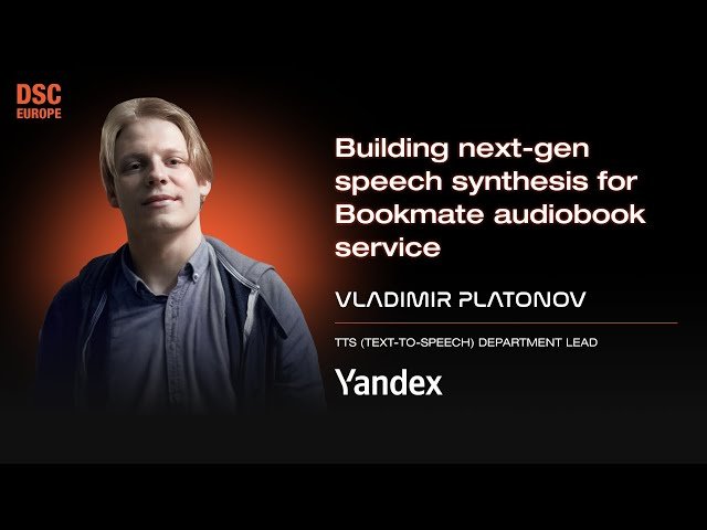 Building Next-Gen Speech Synthesis for Bookmate Audiobook Service