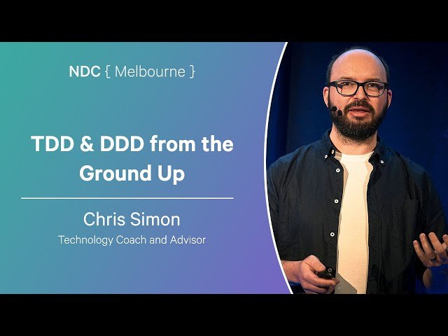 Free Video: TDD and DDD from the Ground Up from NDC Conferences | Class ...