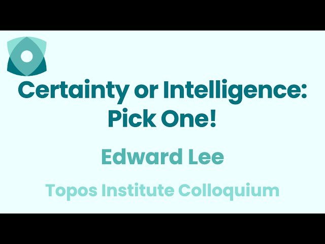 Certainty or Intelligence - The Fundamental Incompatibility in Complex Systems