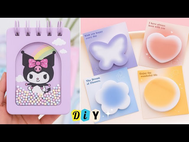 DIY Cute Stationery Supplies - How to Make Handmade Stationery at Home - Easy Craft Ideas