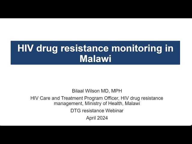 Update on Emerging HIV Drug Resistance to Integrase Inhibitors - How Concerned Should We Be?