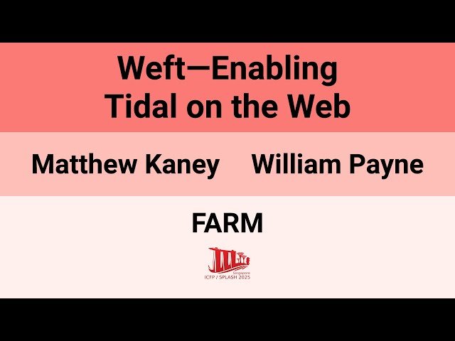 Weft - Enabling Tidal on the Web