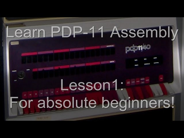 Learn PDP-11 Assembly