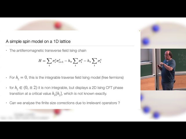 Conformal Perturbation Theory, ED and MPS Simulations for 3D Ising and O(2) Models