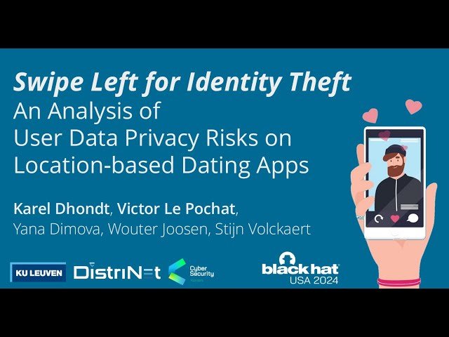 Swipe Left for Identity Theft: An Analysis of User Data Privacy Risks on Location-based Dating Apps