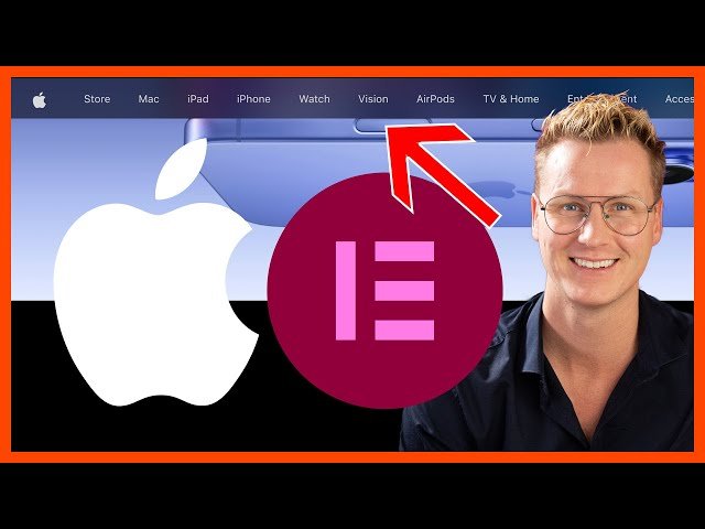 Create a Header With Blurry Background in Elementor Pro - Like Apple.com