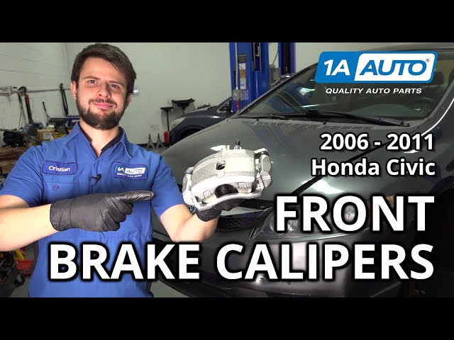 How to Replace Front Brake Calipers - Honda Civic 2006-2011