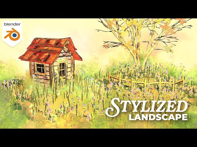 Stylized Blender 3D and Grease Pencil Tutorial Collection