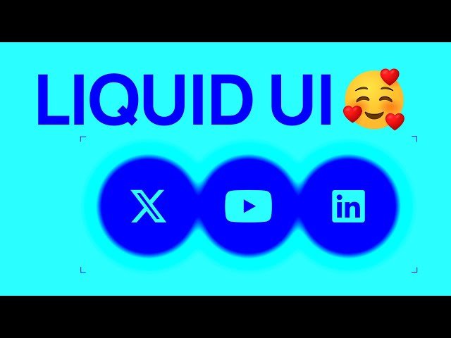 Build a Liquid UI Navigation in Rive