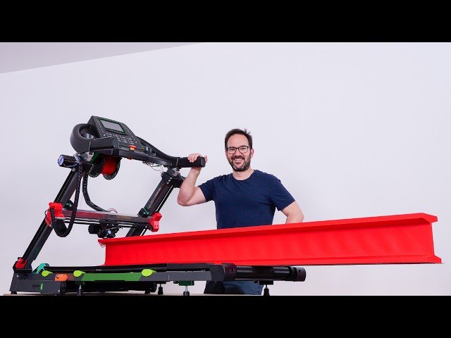 We Made a Treadmill into a 3D Printer