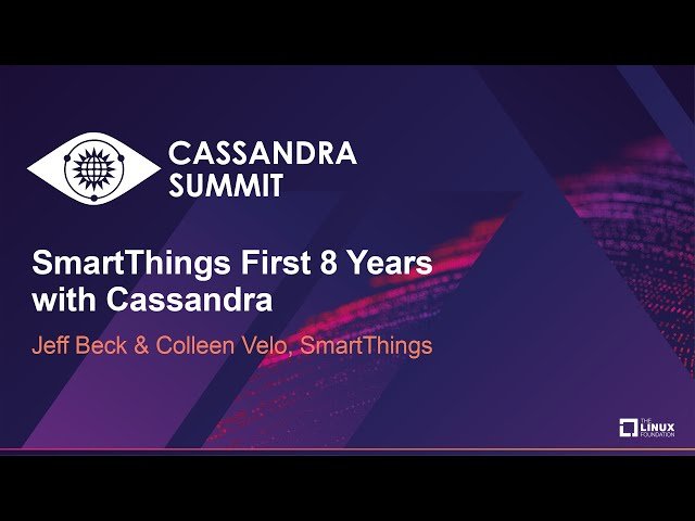 SmartThings' 8-Year Journey with Cassandra - Lessons and Insights