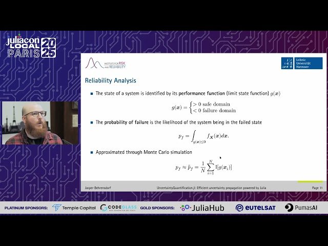 UncertaintyQuantification.jl - Efficient Uncertainty Propagation Powered by Julia