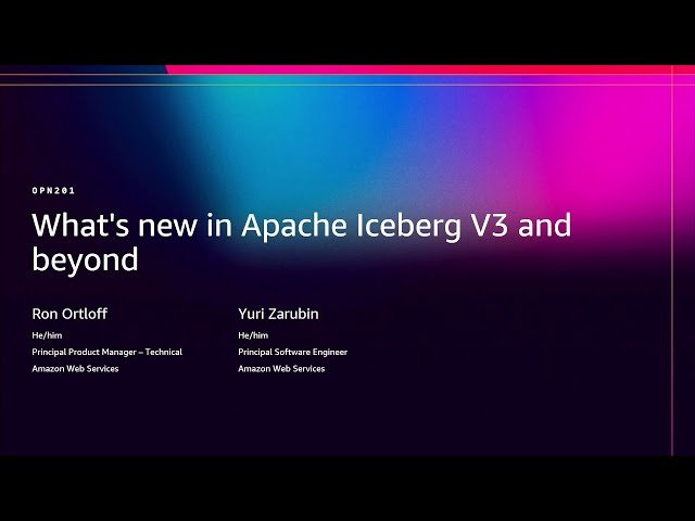 What's New in Apache Iceberg V3 and Beyond