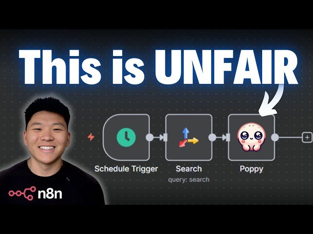 How to Automate ANY Content with Poppy and n8n - No Code
