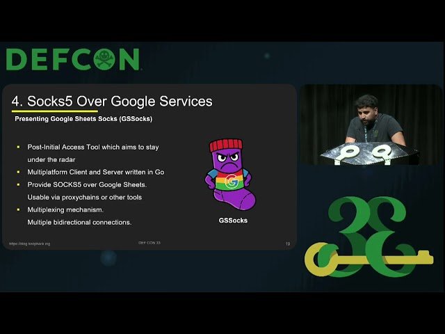 RATs and Socks - Abusing Google Services for Covert Communication