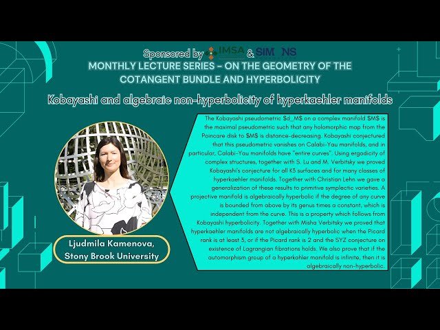 Kobayashi and Algebraic Non-Hyperbolicity of Hyperkaehler Manifolds