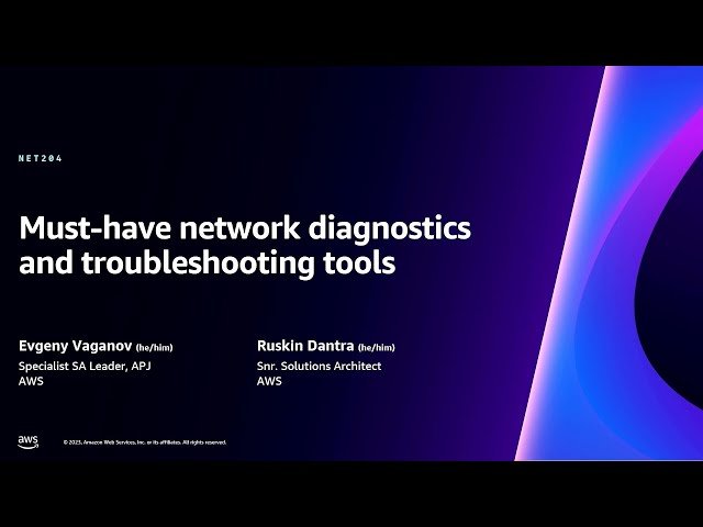 Must-Have Network Diagnostics and Troubleshooting Tools for AWS Cloud