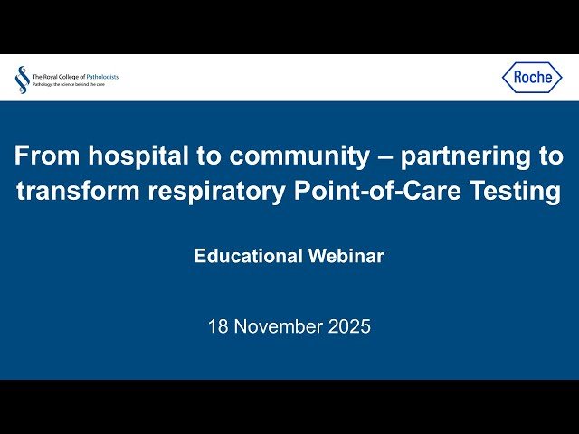From Hospital to Community - Partnering to Transform Respiratory Point-of-Care Testing