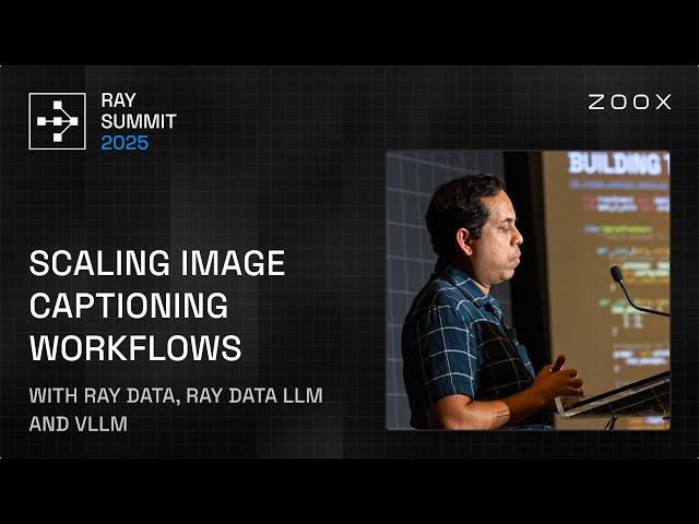 Ray Data and vLLM for Scalable Image Captioning