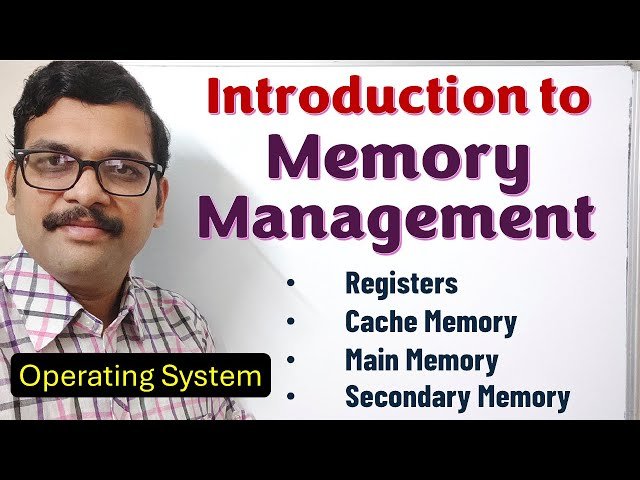 Free Video: Introduction to Memory Management in OS - Primary Memory ...