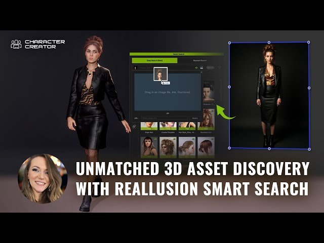 Unmatched 3D Asset Discovery with Smart Search in Character Creator
