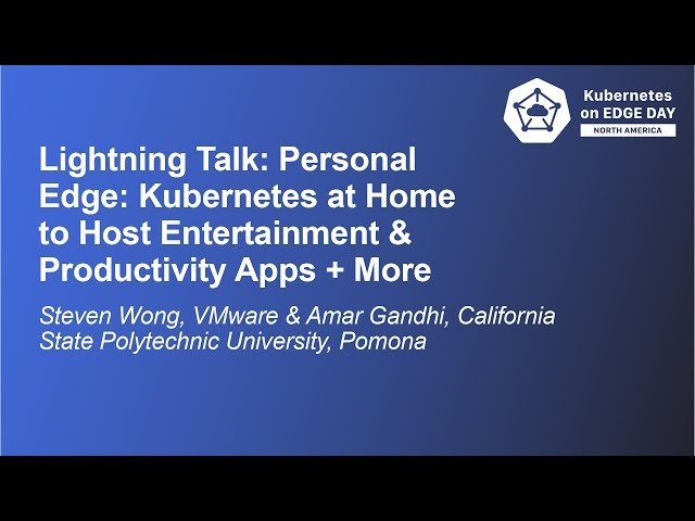 Kubernetes at Home for Entertainment and Productivity Apps