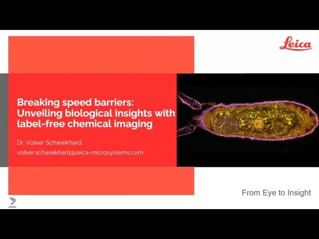 Breaking Speed Barriers - Unveiling Biological Insights with Label-Free Chemical Imaging