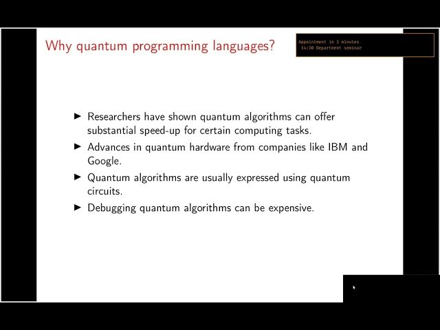 Quantum Programming Languages