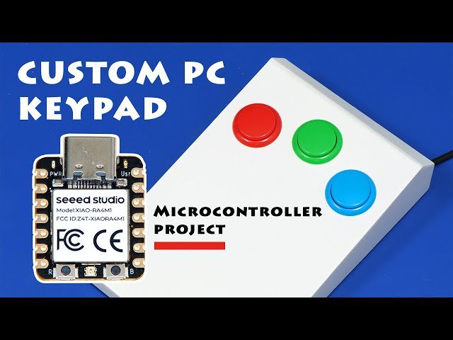 Building a Custom PC Keypad with Microcontroller - DIY Hardware Tutorial