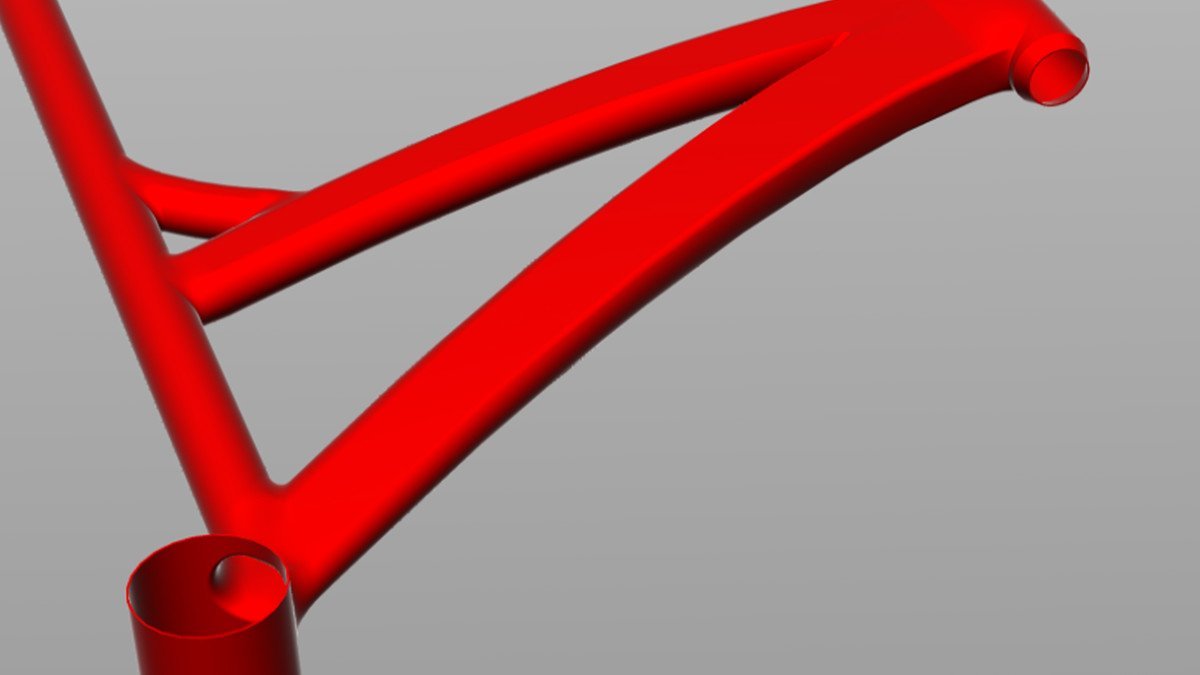 Online Course Modeling a Bicycle Frame with SOLIDWORKS 2014 from