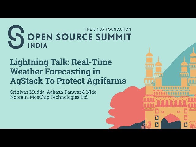 Real-Time Weather Forecasting in AgStack to Protect Agrifarms