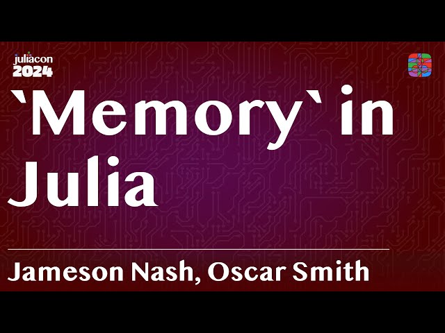 Memory in Julia - New Low-Level Type and Performance Improvements