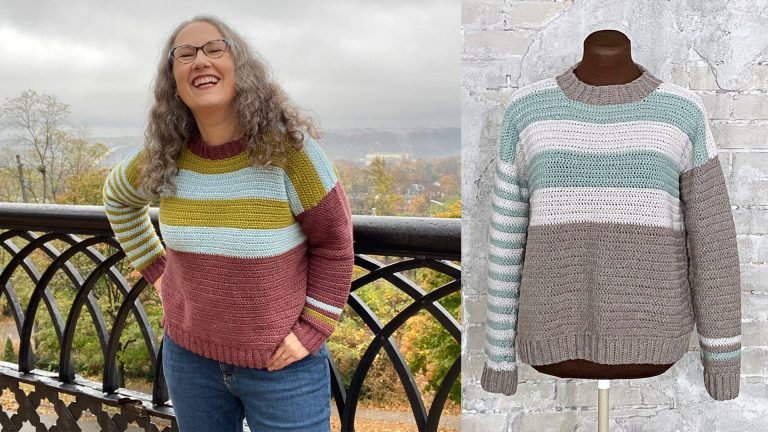 Crochet the Big River Pullover: A Beginner's Guide to Making Your First Sweater