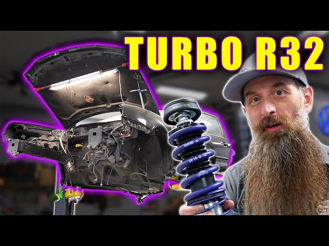 Building a Custom Suspension as the Turbo R32 Comes Together