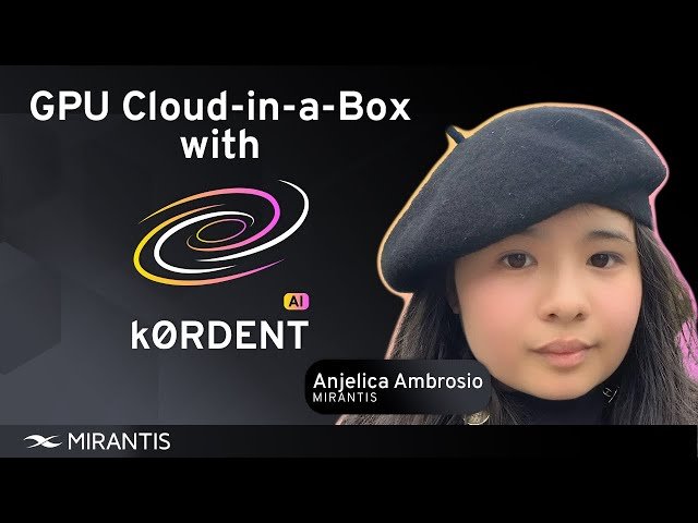GPU Cloud-in-a-Box - Build AI Enabled Products with Ease Using the k0rdent AI Cloud Services Portal