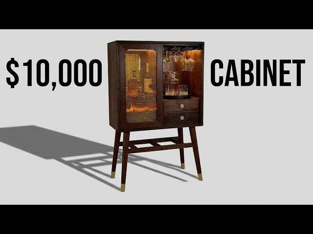 Is This Cabinet Worth $10,000? - Custom Bar Cabinet Build and Pricing Analysis