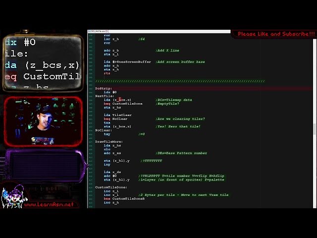 Multiplatform Software Tilemap Development for SNES - Lesson P64