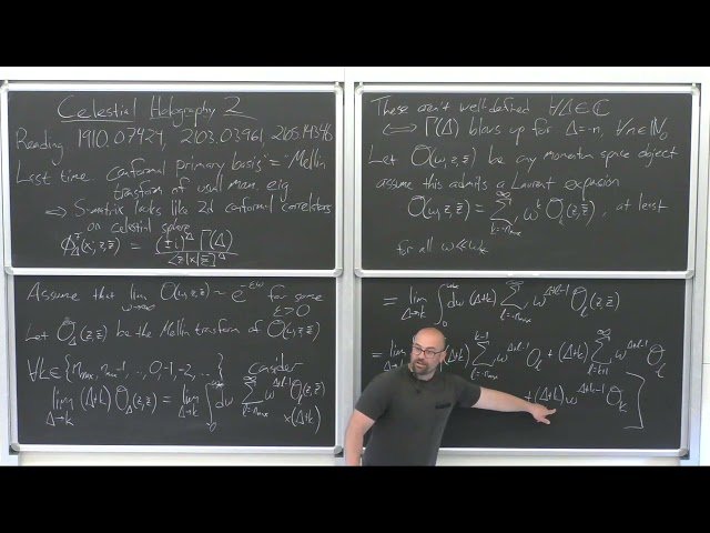 Celestial Holography - Lecture 2