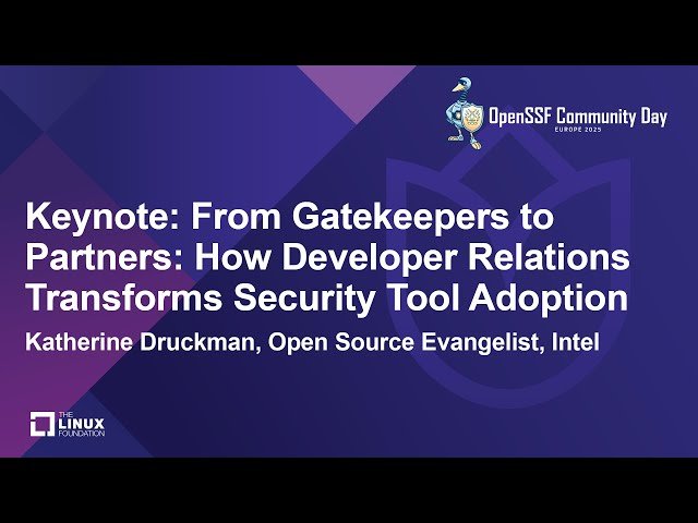 From Gatekeepers to Partners - How Developer Relations Transforms Security Tool Adoption