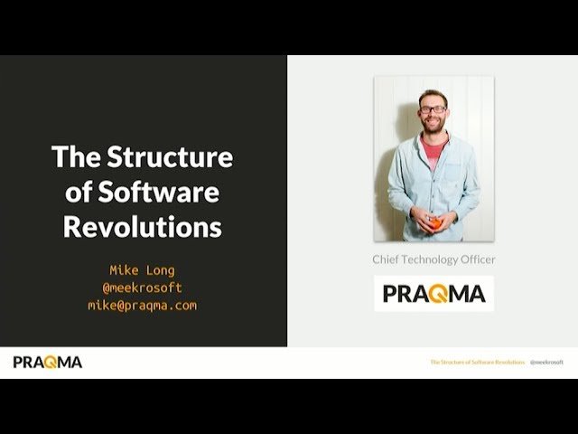 The Structure of Software Revolutions