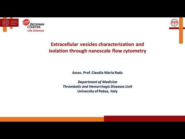 Extracellular Vesicles Characterization and Isolation Through Nanoscale Flow Cytometry