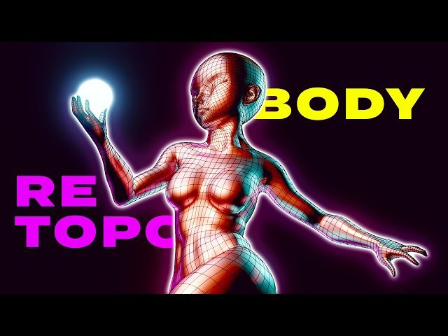 Ultimate Character Modelling - Retopo of The Body - Part 7