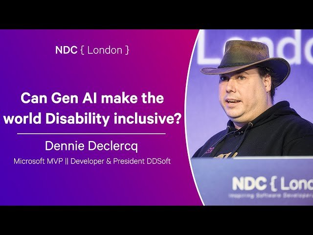 Can Generative AI Make the World More Disability Inclusive?