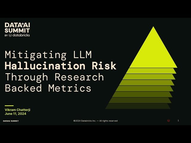 Mitigating LLM Hallucination Risk Through Research-Backed Metrics
