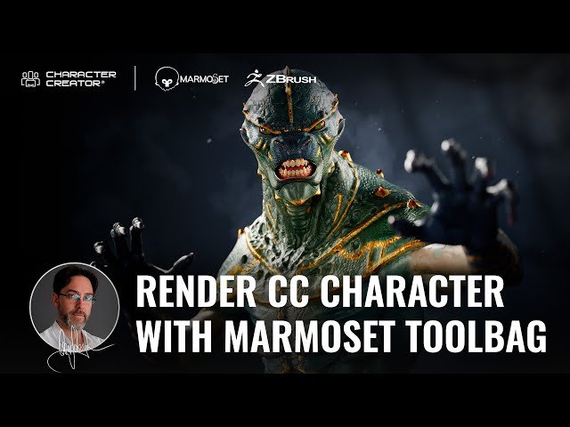 How to Render CC5 Characters in Marmoset Toolbag - Full Auto Setup Guide