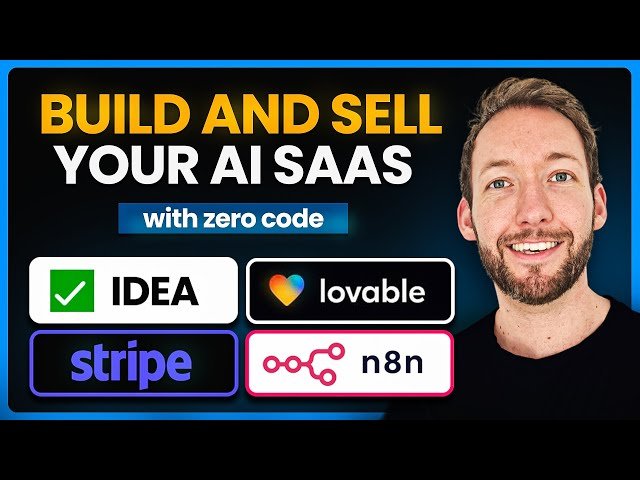 Build a Complete AI SaaS with Zero Code - Lovable and N8N