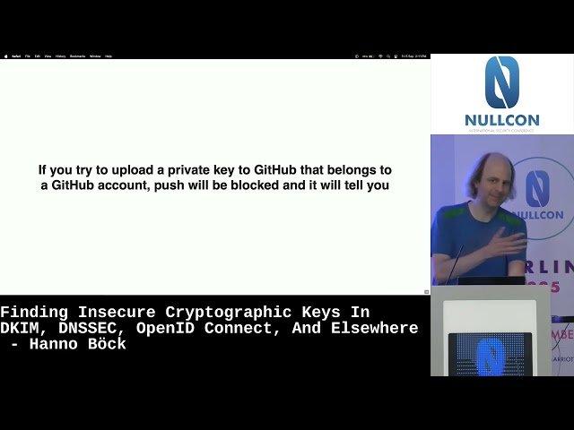 Finding Insecure Cryptographic Keys in DKIM, DNSSEC, OpenID Connect and Elsewhere